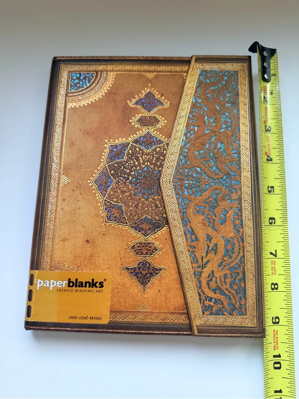 Paperblanks Lined Journal — Ornate Brown & Teal Cover New Never Used